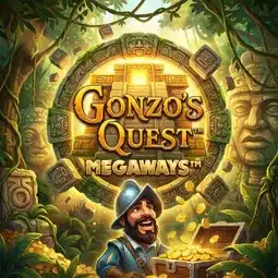 Gonzos Quest Megaways game at All British Casino for United Kingdom players